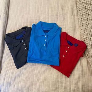 NEW Womens 3-Pack Basic Pique Polo Shirts Red Blue Charcoal Gray Ladies Work